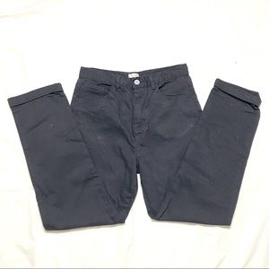 Black John Galt Straight Leg Jeans- Size 28